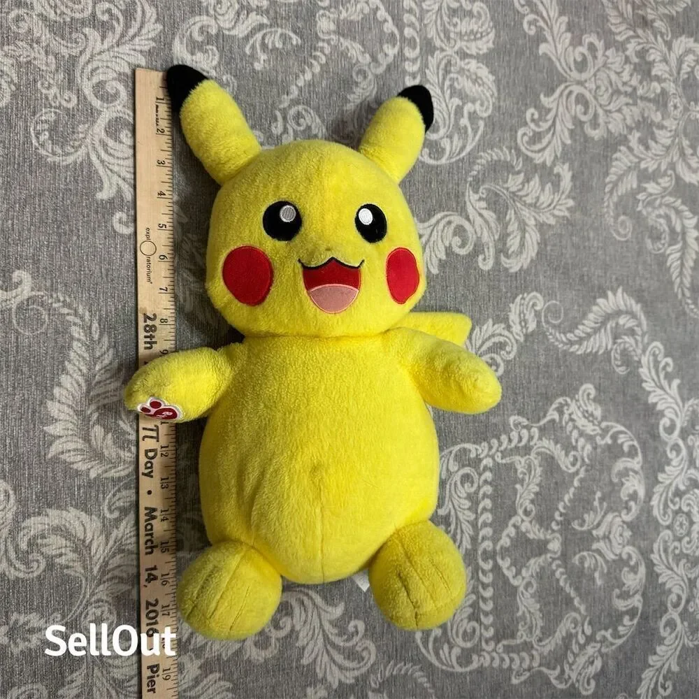 Build-A-Bear Pokémon Pikachu Plush Toy Medium 14-24